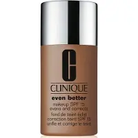 Clinique - Even Better Makeup Foundation Spf 15 - 24u Langhoudend & Waterproof - Vermindert Pigmentatie WN 125 Mahogany