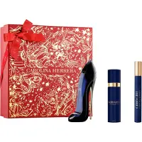 Carolina Herrera Good Girl Giftset - 50ml Eau De Parfum - 100ml Body Mist & 10ml Travelspray
