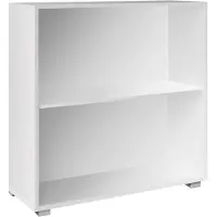 Casaria Boekenkast Vela Wit 2 vaks