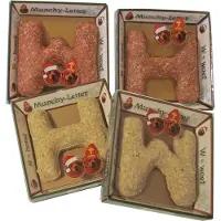 Boon Munchy letter W en H lekkere snack voor de hond per stuk