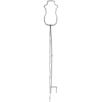 Luca Lighting Neon sneeuwman op tuinsteker | 96 cm | Wit |