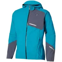 Mizuno Trail Waterproof 20k Er Jacke, blauw, heren, maat S, blauw