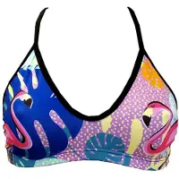 Turbo Flamingo Bikini Top Veelkleurig 3XL Vrouw