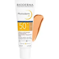 Bioderma Photoderm M Spf50 Gold 40ml Zonnebrandcrème Voor Het Gezicht