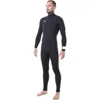 Volte Premium Streamer 3/2 Mm Lange Mouwen Neopreen Wetsuit Met Borst Rits