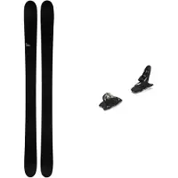 Candide - Packs (ski's & bindingen) - Pack Bc 111 2025 voor Unisex van Hout - Zwart