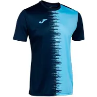 Joma City Ii T-shirt Met Korte Mouwen Blauw 2XL Man