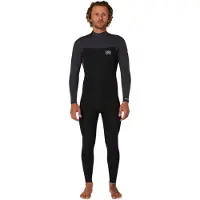 Ocean & Earth Free Flex 3/2 Mm Wetsuit Met Lange Mouwen En Rits Op De Rug
