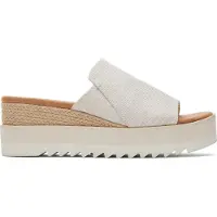Toms Diana Muilezeltjes Dames Natuurlijke Wedges