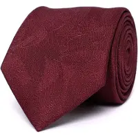 Tresanti DANIEL Silk tie with graphic pattern Burgundy (TRTIIE352 - 602)