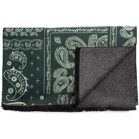 Tresanti DESIDERIO Viscose scarf with paisley patchwork Green (TRSCIE218 - 900)