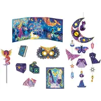 Janod Magic School - Multi-Activiteiten Set - Maak 8 Betoverende Creaties - Zandactiviteiten, Mozaïeken, Origami En Nog Veel Meer! - Geschikt Vanaf 7 Jaar