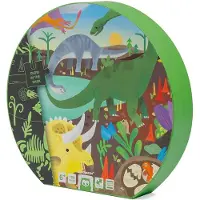 Eurekakids Giant 100 Piece Glow In The Dark Puzzle-dinosaurs Veelkleurig Kinderen