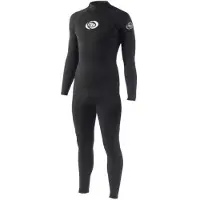 Storm Blade Flatlock Full 3/2 Mm Wetsuit Met Lange Mouwen En Rits Op De Rug