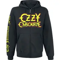 Ozzy Osbourne Vest met capuchon - Ultimate Sin - S tot XXL - voor Mannen - zwart - Maat L