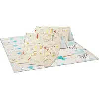 Asalvo Dieren-ontvouwbare Stads Speelmat 120x180 Cm