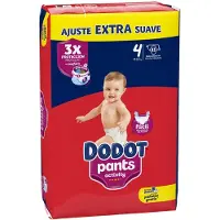Dodot Maat 4 Extra Actieve Luiers 43 Eenheden Transparant Kinderen