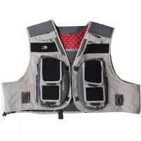 Taimen Rauchua Fly Fishing Fishing Vest Grijs S Man