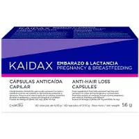 Kaidax Pregnancy &amp; Breastfeeding Haarbehandeling 60 Eenheden