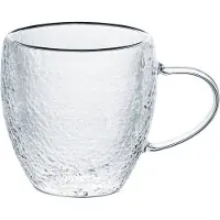 Ambition 2x Thermische Glazen met Oor 250ml Bubble -