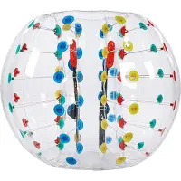 Vevor Opblaasbare Bumperbal (1 st.) 1,5 m, 0,8 mm dikke PVC-botsingsbal voor buitensporten, teamspellen, buitenspeelgoed voor tuin, park, veelkleurig