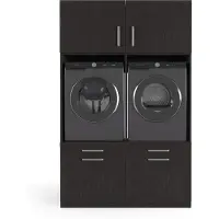 Wasophoogte Wasmachine kast brugge – Ébène