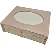 Playwood Houten Kist Boekvorm met Fotolijst