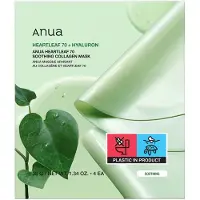 ANUA Heartleaf 70 Soothing Collagen Mask (4 Sheets) 38g