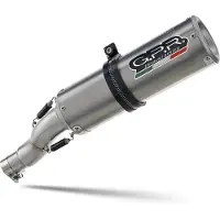 Gpr Exhaust Systems M3 Titanium Natural Bmw R 1200 R 06-10 Bmw.23.m3.tn Gehomologeerde Slip On Uitlaatdemper