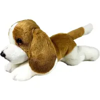Bocalan Liggende Basset Hound Knuffel 25 Cm