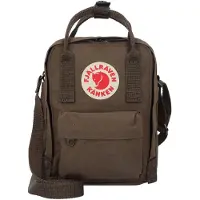 Fjällräven Schoudertas 'Kanken Sling' bruin / rood / wit