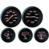 Sierra Aemga 120-240°f Water Temperature Indicator Transparant 50.8 mm