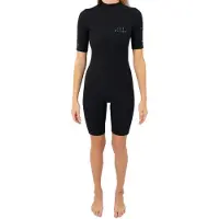 Jetpilot Flight 2x2 Springsuit 2 Mm Dames Shorty Met Korte Mouwen En Rits Op De Rug