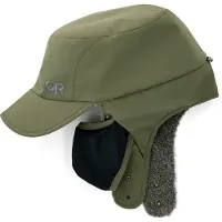 Outdoor Research - Whitefish Hat - Muts 57-59 cm - L, olijfgroen