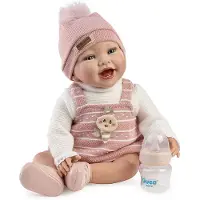 MuÑecas Guca Noa Baby Reborn Hairless 42-46 Cm Roze Kinderen