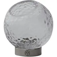 AYTM Globe Bubbles Kaarshouder Ø10 Cm Doorzichtig / Zilver - Kaarshouders Glas Clear - 510760000013