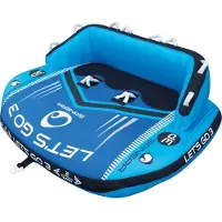 Spinera Lets Go 3 Funtube – 3 Persoons Funtube – Multifunctioneel Ontwerp – Extra Sterk 840D Nylon – Dubbele Trekpunten
