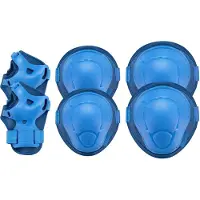 Spokey Scheenbeschermers do Inline Skates Buffer Blauw -- - Maat XS