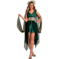 Vegaoo - Medusa godin kostuum voor vrouwen