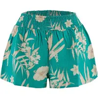 Pj Salvage Pyjamabroek 'Tahitian Tropics' beige / turquoise