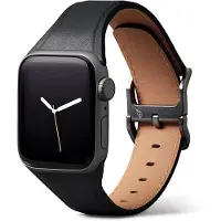Bellroy Classic Apple Watch 42 / 41 / 40 Mm Bandje Zwart