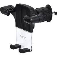 Tuniq 360 graden draaibare Triclamp ventilatierooster Telefoonhouder - Zwart