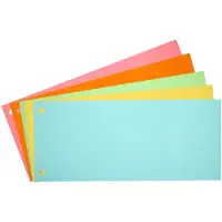 123inkt scheidingsstrook 105 x 240 mm assortiment (500 stuks)
