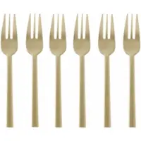 Sambonet Taartvork Neutra Antique PVD Champagne Gift Pack (Set van 6)