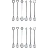 Sambonet Theelepel Living Portafortuna (Set van 12)