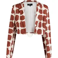 Faina Blazers donkeroranje / wit