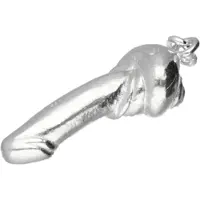 MOOYE ® - Collectie Zilveren Penis uit slakkenhuis kettinghanger