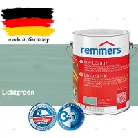 Remmers HK-Lazuur 3in1 Lichtgroen 2,5L – Premium Houtbeschermingsbeits voor Buiten – Oplosmiddelhoudend – UV- & Vochtwerend – Impregneer, Grondlaag & Beits in Eén