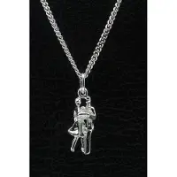 MOOYE ® - Collectie Zilveren Danspaar ketting hanger