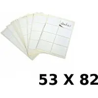 APLI witte etiketten ft 53 x 82 mm (b x h), 12 stuks, 2 per blad (2686) - 14 stuks